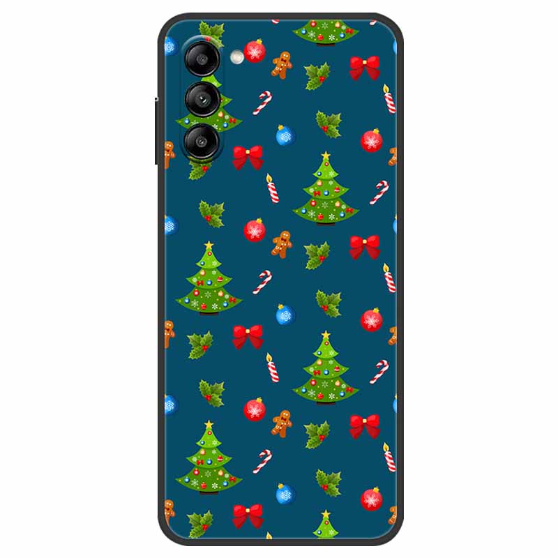 For Samsung Galaxy S23 Plus FE Ultra Case Cover Christmas TPU Soft Silicone Phone Back Cover Case for Fundas Samsung Galaxy S 23