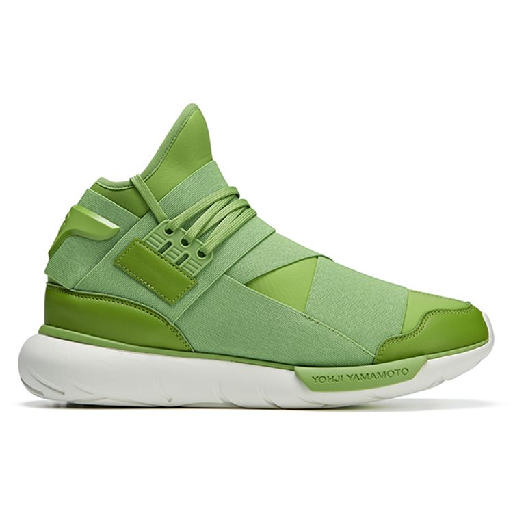 Adidas Y-3 Qasa High Team Rave Green Unisex Sneakers ID2928