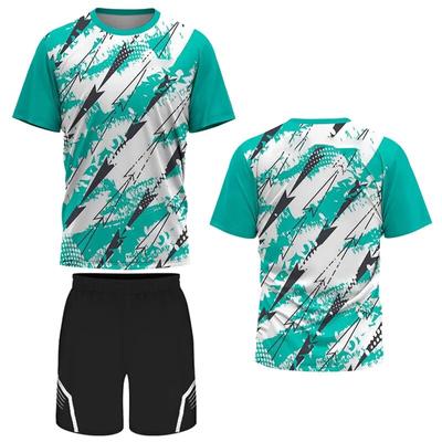 Badminton T-shirt en shorts Set Tennis Tafeltennis Trainingskleding Zomer Outdoor Running Sweatshirt Ademend Licht