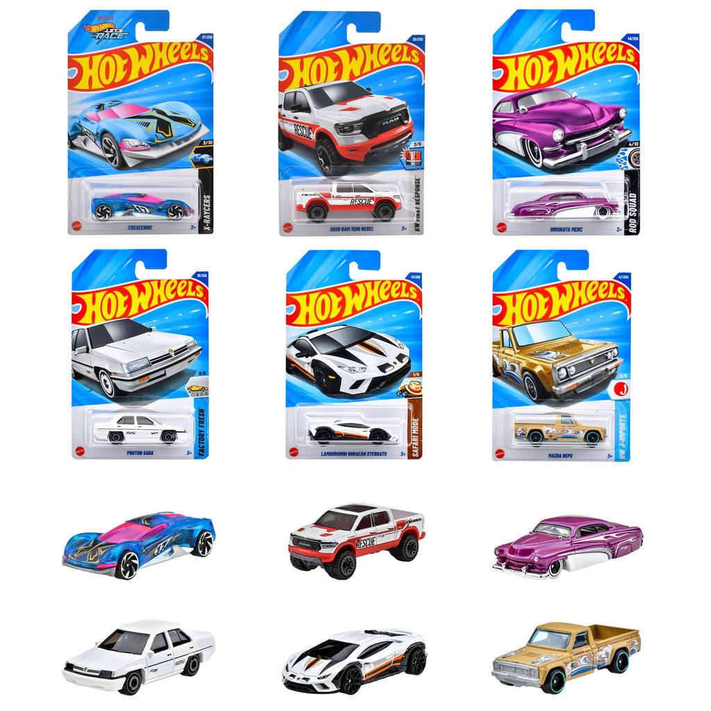 Hot Wheels Basic Car Assortment 36 Cars Box Sale Vehicle Toy Mini Car 3 Years Old and Up Multi 98PC-C4982