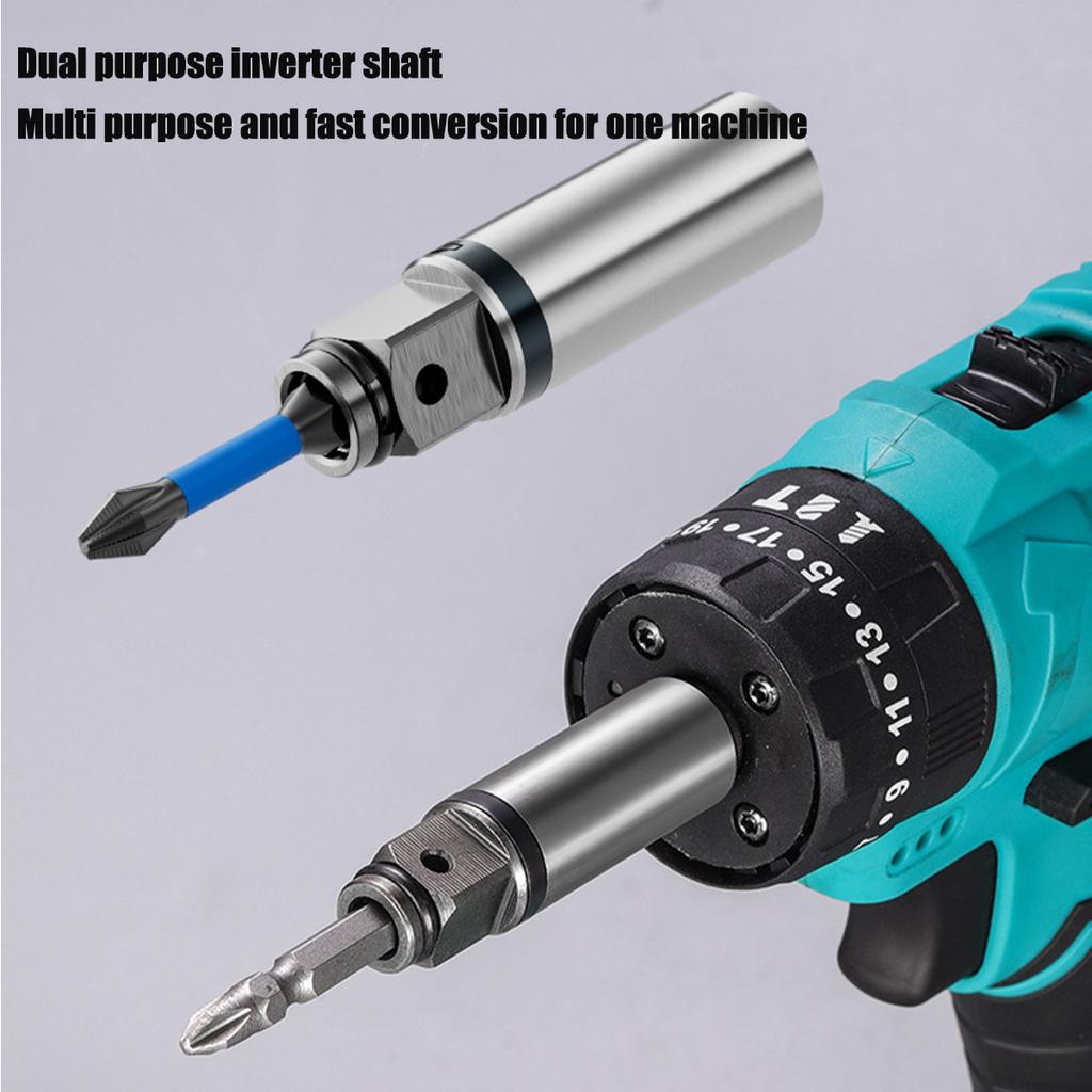 New multifunctional Collet Holder Straight Shank Tool Fit,High Hardness Electric Drill Inverter Shaft,Dual-use Electric Hammer