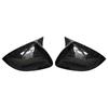 For Mercedes-Benz C-Class W206 2025-2025 Glossy Black Carbon Fiber Style Car Rearview Mirror Cover Car Accessories