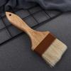 BBQ Baking Kitchen Boar Bristles Wooden Handle Sauce Baster Basting Brush Pastry Brush Marinade Tool