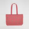 Daily Gingham Check Eco Bag [red]