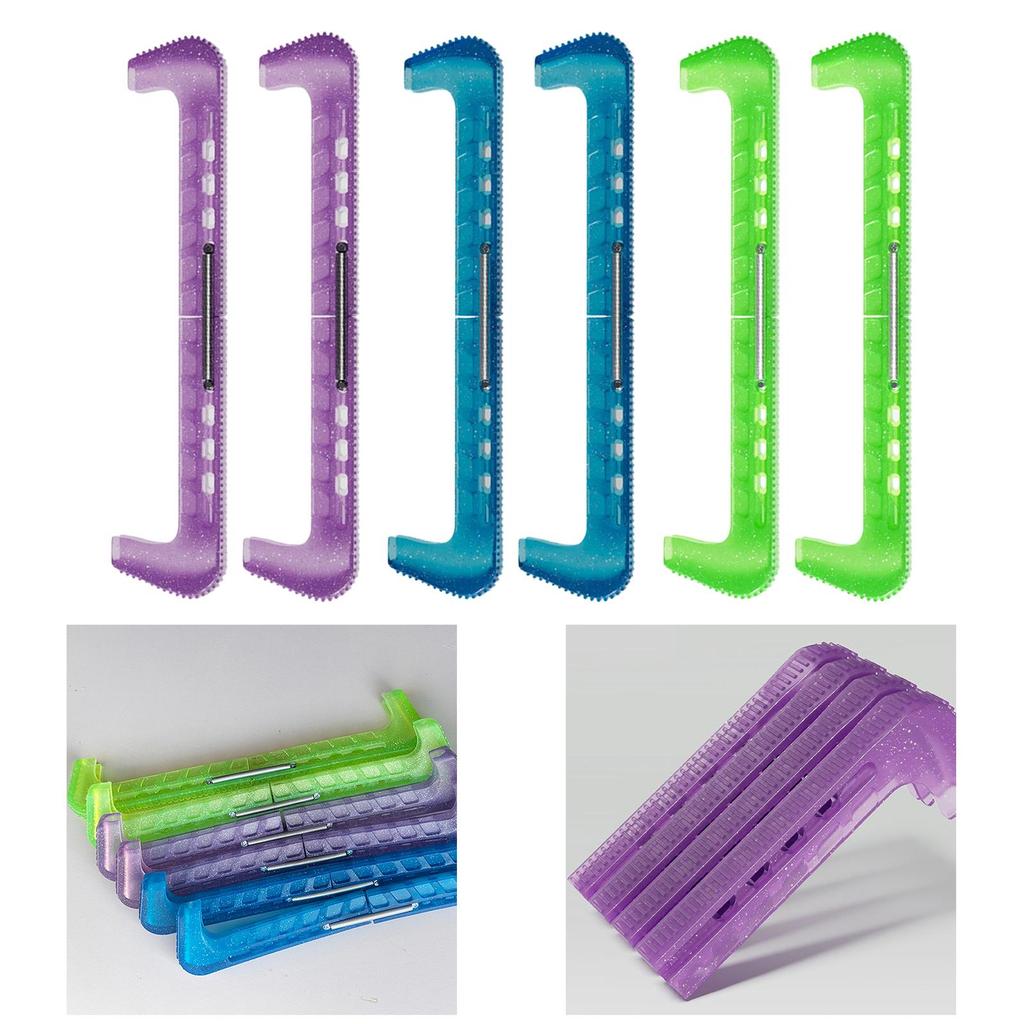 2Pcs Ice Skate Cover Accessory Universal Protection Skate Guard for Ice Skates Sports Hockey Teens Adults Men Women