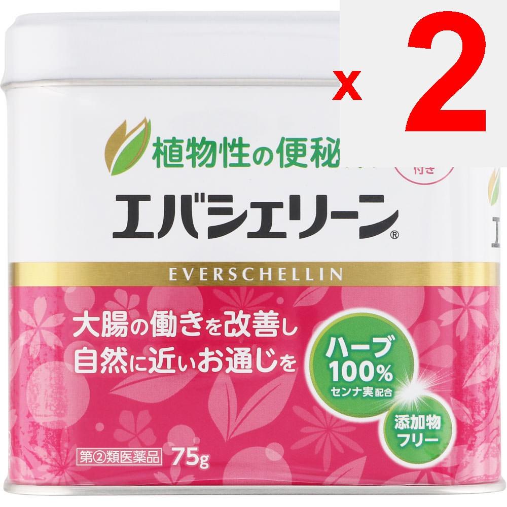 Evers Japan Evacherin 75g Herbal Medicine & Kampo Efficacy: - Constipation - Relief of the Following Symptoms Associated with Constipation: Rough Skin