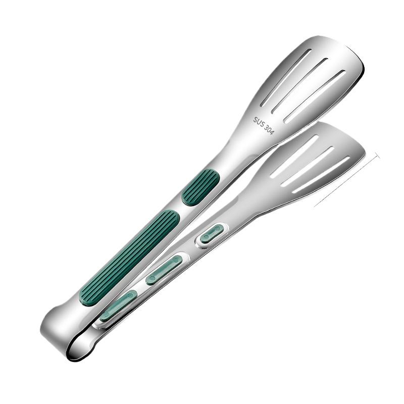 Non-Slip Stainless Steel Food Tongs Meat Salad Bread Serving Clip Barbecue Grill Buffet Clamp Cooking Tools Kitchen Accessories