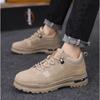 Men's Shoes 2025 New Autumn and Winter Casual Sports Shoes Fashionable Thick Soled Board Shoes Outdoor Anti Slip Workwear Shoes