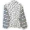 LOUIS VUITTON 2022 White x Black Star Print Casual Shirt FNBL38 tops 36 White blackUsed