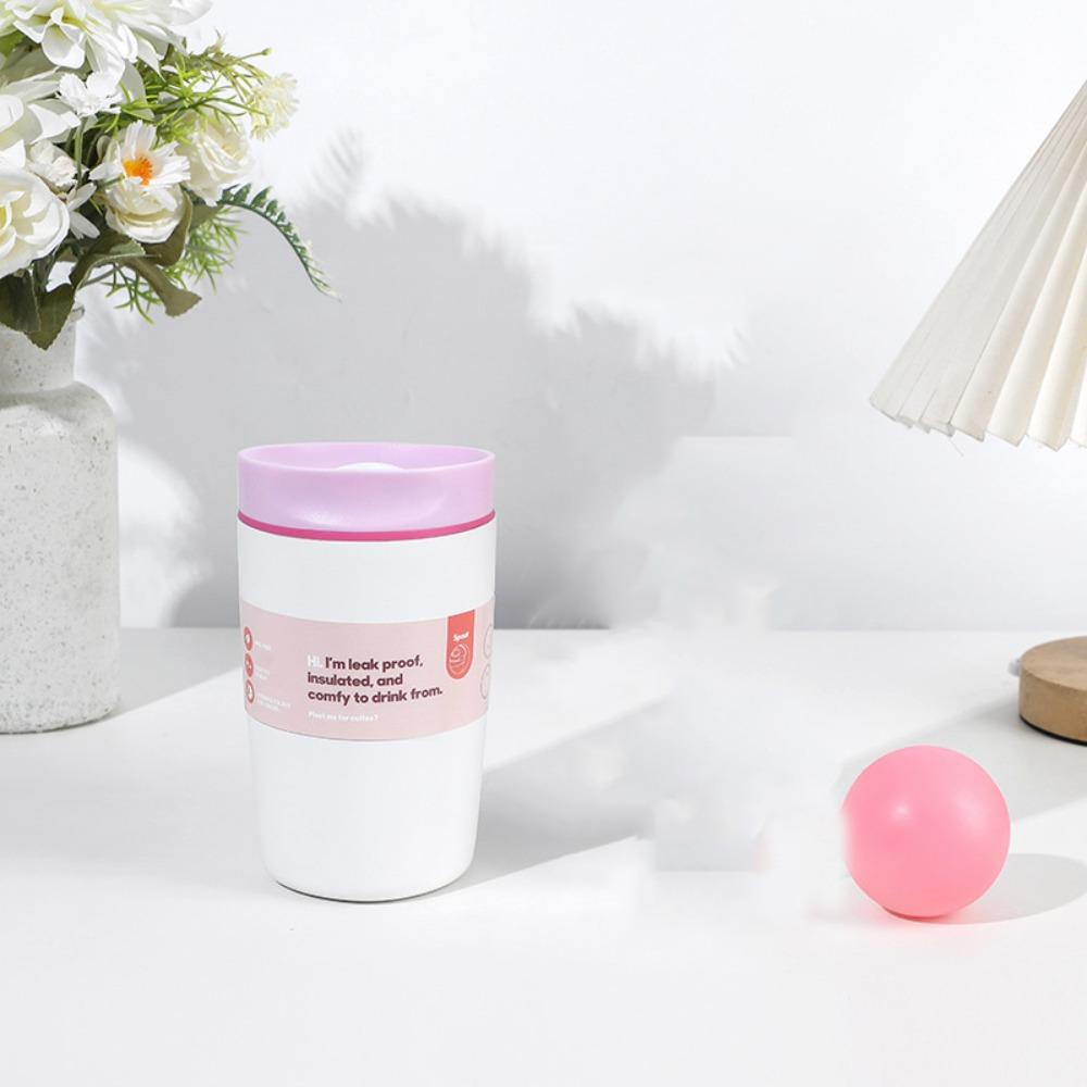 Portable Vacuum Insulated Cup Stainless Steel Sports Kettle Drinkware Thermos Bottle  Student