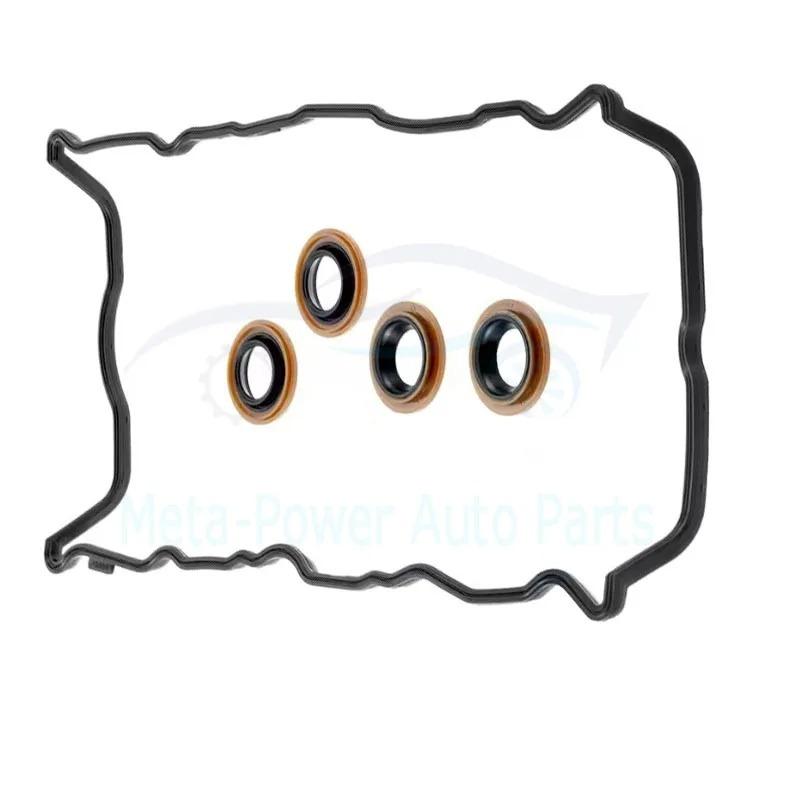 2 Sätze Motor Zylinderkopf Ventildeckel Dichtung Zündkerzen Dichtung VS50777R 13270-JG30A für 2007-2012 Nissan Altima Rogue Sentra 2.5L