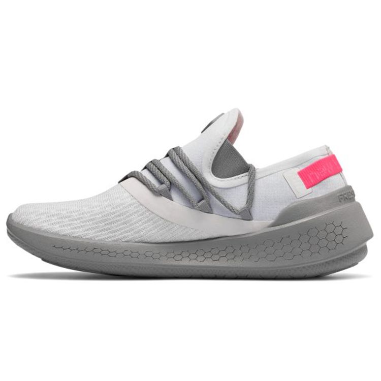 

New Balance Lazr Fresh Foam Nxt Тканевые Низкие Кроссовки для Бега Женские кроссовки Белый Серый WNXTSW 37