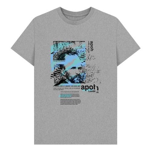 Apoh Unisex Adult Portrait Vincent Van Gogh T-Shirt