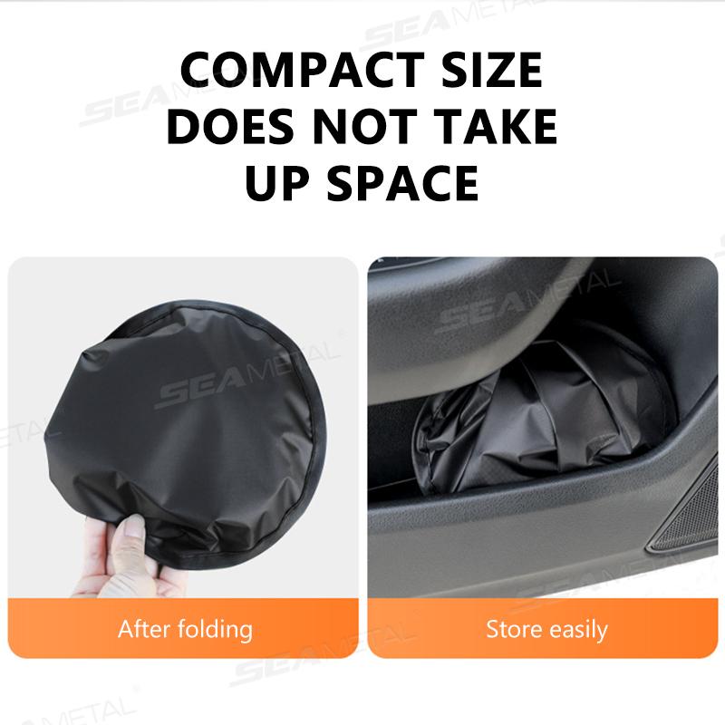 2 buc Parasolar Electrostatic pentru Geam Lateral Auto 4 Straturi Perdele Parasolare Anti-Reflexie Blocant UV Husă Auto de Protecție Solară