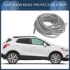 INFINAUTO Car Mall Door Guard Door Edge Protector Door Edge Guard Anti-Scratch U Shape