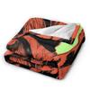 Dead by Daylights Art Flannel Blankets Autumn  Super Soft Throw Blanket for Students Home Decor Fashion Bedspread Sofa Bed Cover