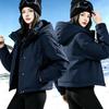 Winter new down cotton-padded clothes women's short hooded thickened warm pie overcome coat fashion cotton-padded jacket