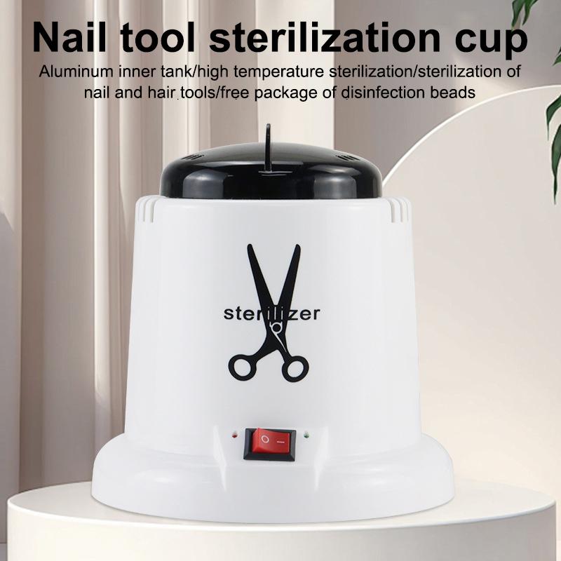 Manicure Nail Tool Sterilizer 1pcs High Temperature Disinfectant Cleaner Pot Professional Salon Spa Hygiene Machine