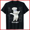 Pillsbury Doughboy Lustiges Design Das Teigback-Kostüm Schwarzes Baumwoll-T-Shirt Unisex T-Shirt
