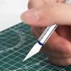 13 piezas de cuchillo para tallar metal, estilo bolígrafo, sello artístico, corte manual, combinación de recortes de papel, dispositivo antideslizante, herramienta de reparación de precisión DIY