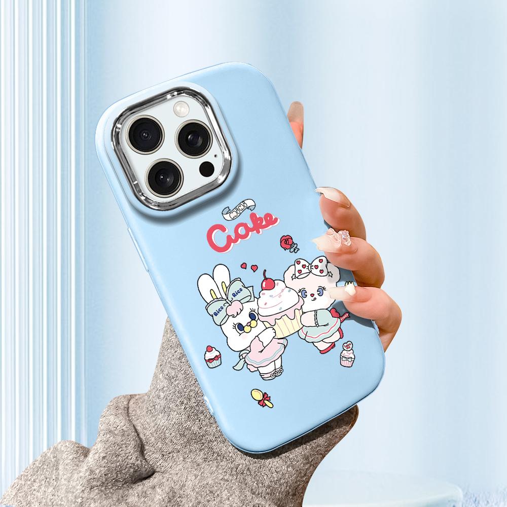 For iPhone 15 14 13 11ProMax 14 15 16 Samsung S25 S24 S23 S22 Redmi 10 13 14C Cartoon Black Cat Silver Edge Soft Liquid Silicone Protective Casing