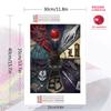 Death Note Symbol & Ritual Art Set Pattern  3pcs 100% Round Full Drill 5D DIY Diamond Painting Embroidery Cross Stitch Rhinestone Décor