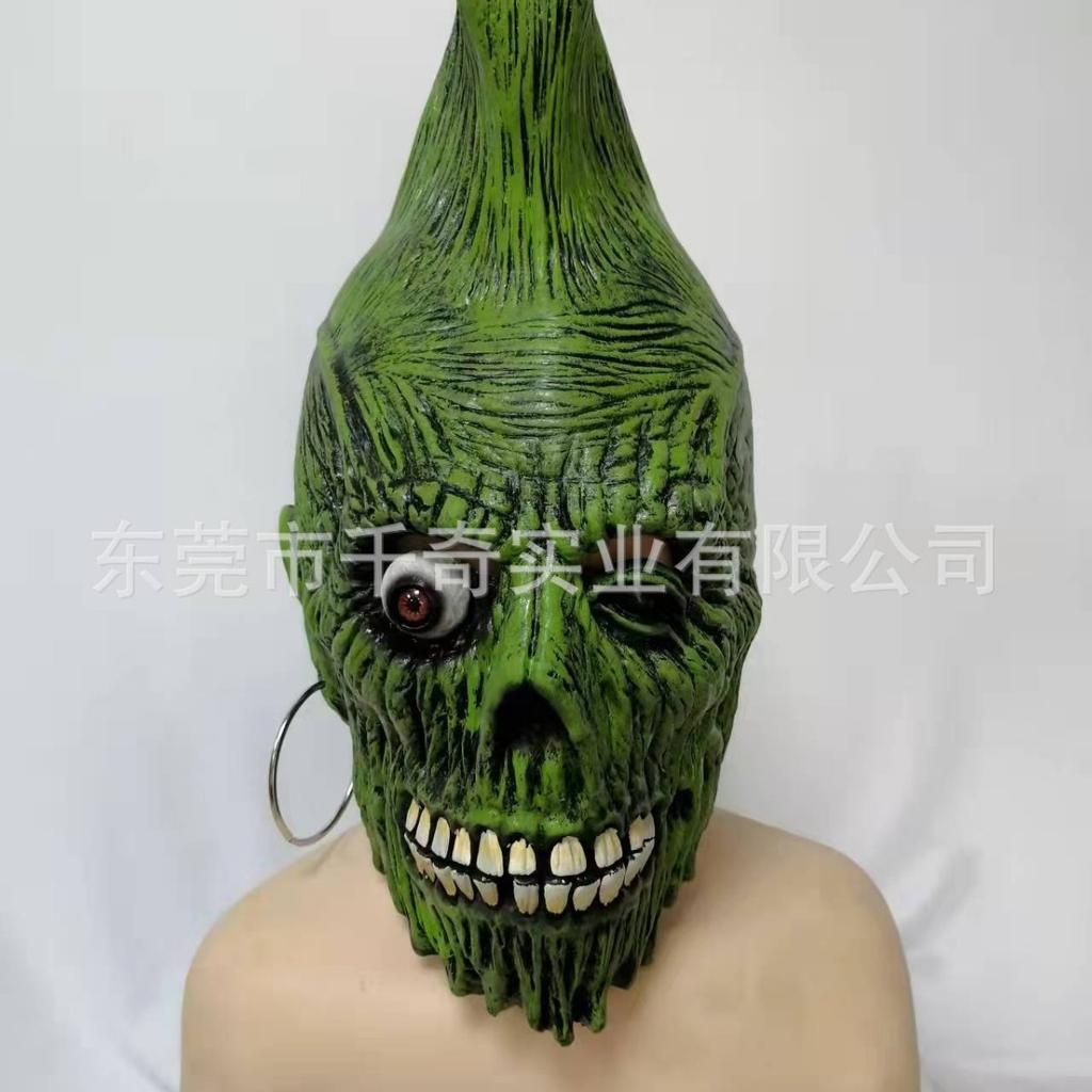 New Pumpkin Mask Halloween Horror Mask Easter Haunted House Costume Funny Party Prank Props