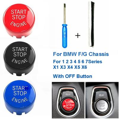 For BMW F G Sites Car Engine Start Stop Button Replace Cover Switch F20 F21 F22 F23 F30 F34 F10 F18 F12 F07 F01 F02 F48 F25 F26