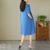 Round-neck Short-sleeved Dress