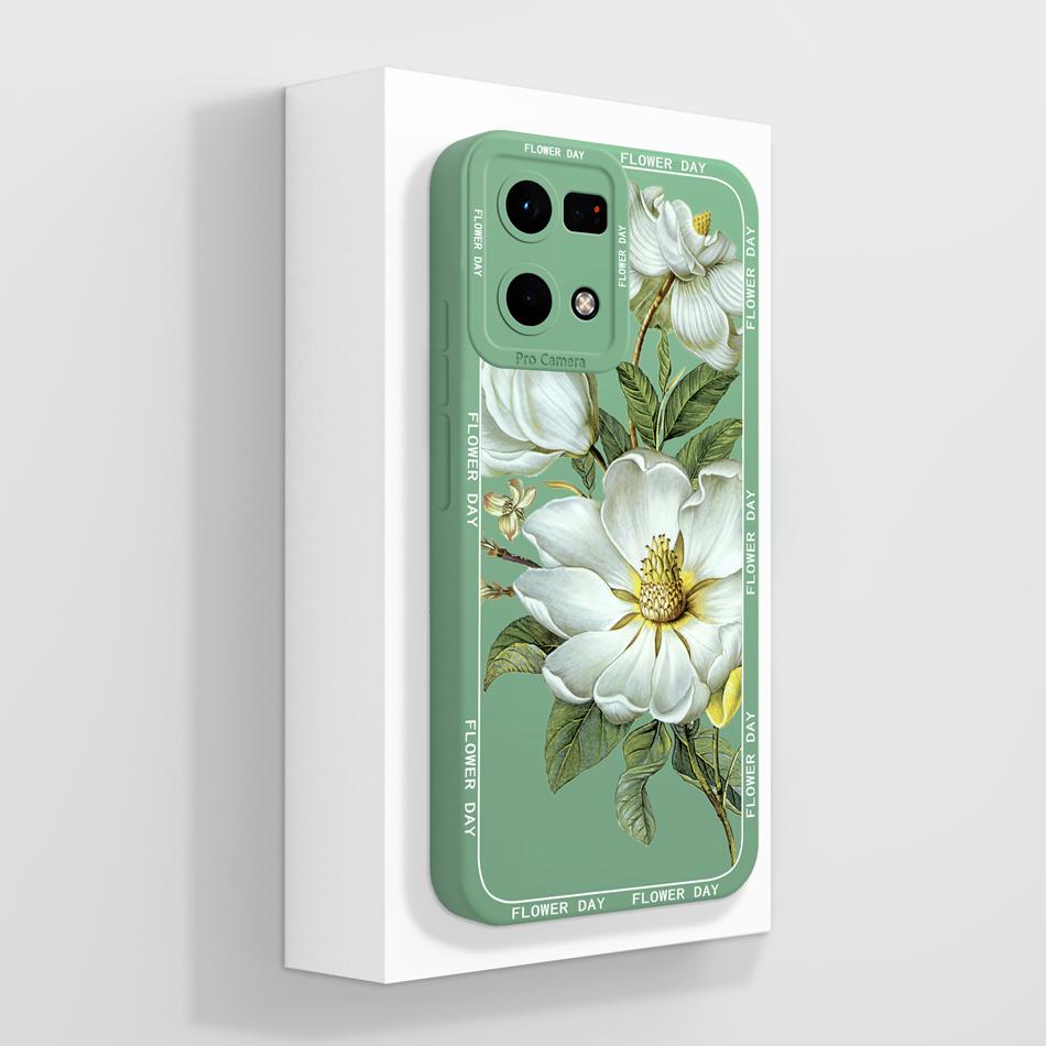 Cute Panda Case For Oppo Reno 7 Pro 7Z 7Lite Phone Cover Soft Liquid Silicone Anti Drop Back Covers For Oppo Reno7 4G 5G Housing