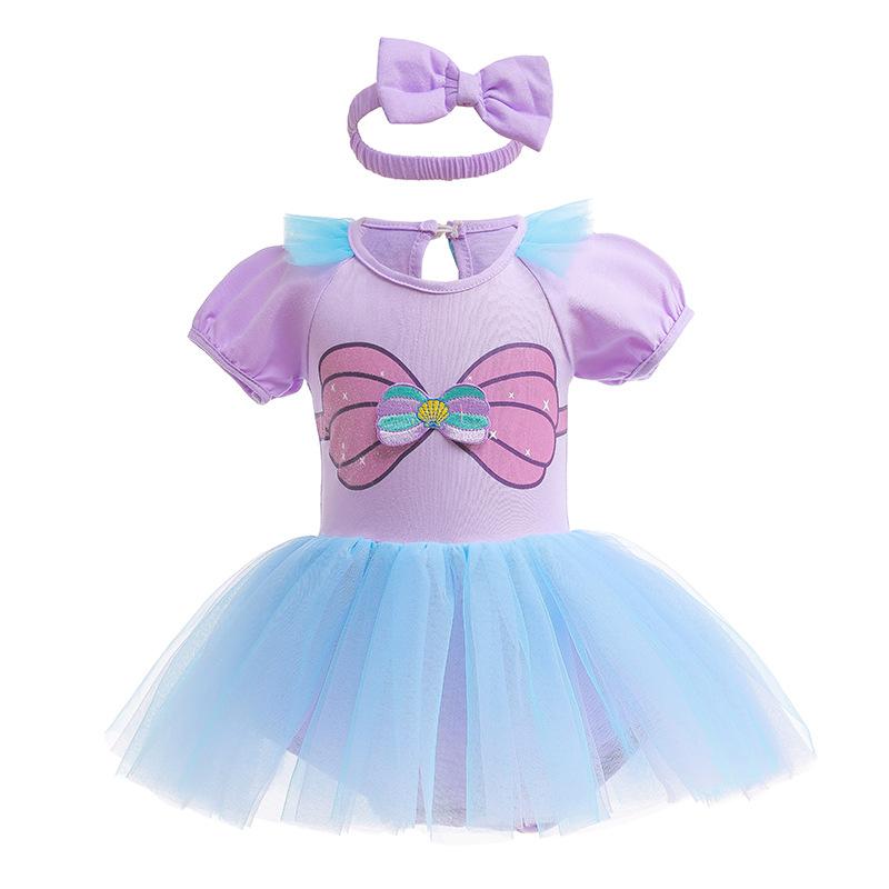 Vestito Halloween Bambina Neonato Bambino Principessa Tulle Tutù Vestiti da Festa Bambine