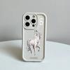 Horse pattern phone case suitable for iPhone 17Air 16 Pro15 14 13 12 11 Pro Max Plus XR 8 7 anti-fall and shockproof back cover