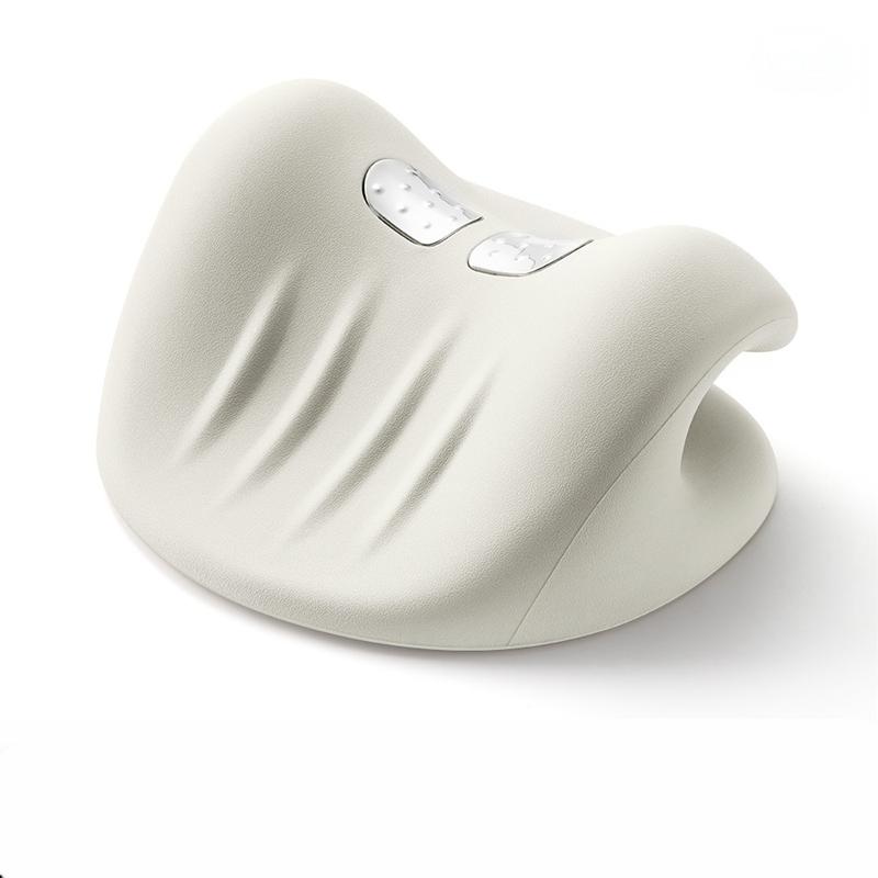 Rechargeable Neck Stretcher with Heat Warmth Corrective Massage Shoulder Neck Relief Pillow Neck Protection  Better Sleep