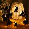 LED Halloween Lichterkette Geisterfest Dekoration Eisenkunst Fledermaus Geist Batterie Lichterleiste Partydeko