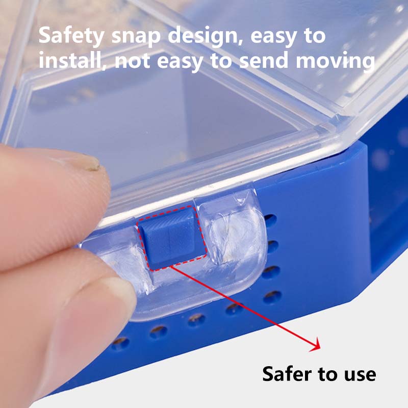 1pc Blue Cockroach Trap Pest Pest Insect Countermeasure Fly Killer Trap Cockroach Killer Reusable durable hight quailtly