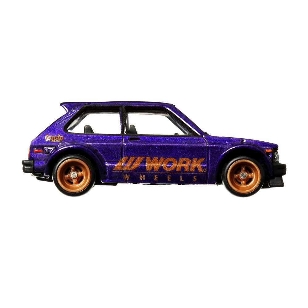 Hot Wheels Car Culture Ronin Run - '81 Toyota Starlet KP61 (Ages 3 and up) HCK11 Purple 1/64 Scale Model