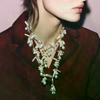 New Trendy Double Layered Irregular Pearl Pendant Necklace Baroque Party Dress Up Women's Neck Jewelry Gift