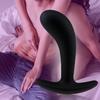 Anal Plug Water Droplets Deep Insertion Silicone Butt Plug Sex Toy for Beginner