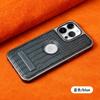 Case For iPhone 16 15 14 13 12 11 Air Pro Max 16e Crocodile Pattern Leather Magsafe Wireless Charging Metal Kickstand Cover