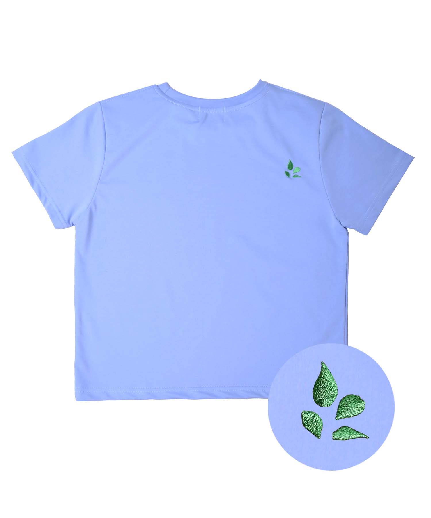 Rad Inside Jasmine Logo Crop Short Sleeve T-Shirt Blue M