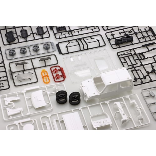 1/24 scale NEXT Series No. 16 Suzuki Jimny JB23 (Land Venture/Pearl White) plastic model kit