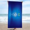FC Dynamo Moscow Print Beach Towel, Large Soft Quick Dry Towel for Beach Camping Swimming
