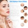 18 PCS Wrinkle Patches, Neck Forehead Face Mask Forehead Neck Fine Line Pads Reusable Silicone Patches Anti-Aging Tightening Pad for Women Beauty