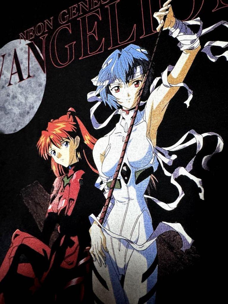 [USED] Evangelion Anime T-shirt, Size XL