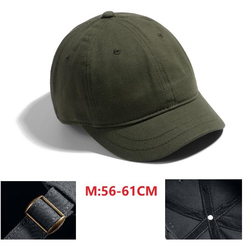 Adjustable Men and Women Sun Hat Breathable Short Brim Baseball Cap