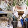 1/2/3pcs White Gypsophila Artificial Flowers Wedding Bouquet Decoration Arrangement Plastic Babies Breath Fake Flower Home Decor