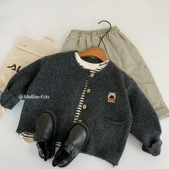 Maibao 2025 Jungen Winter Warme Patchwork Hose - Koreanischer Stil Verdickt Lässige Lange Hose