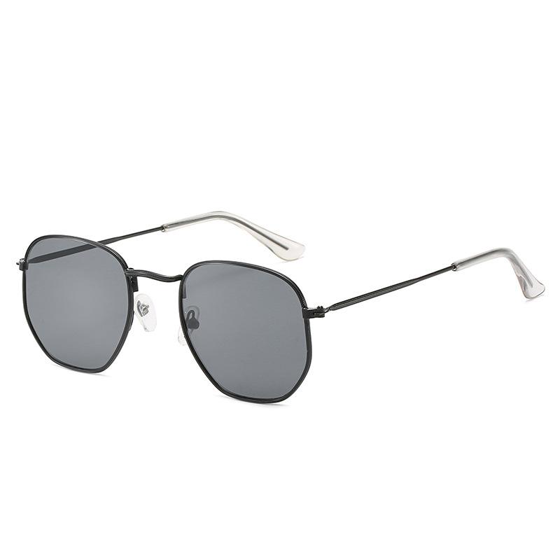

JYL TS Square Sunglasses Unisex UV Protection European New Metal Frame 35483418 A-4898 янкиз синий