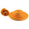 1Pcs Abrasive Tool Cloth Buffing Wheel Yellow Cotton Pad  For Metal Jewelry Polishing