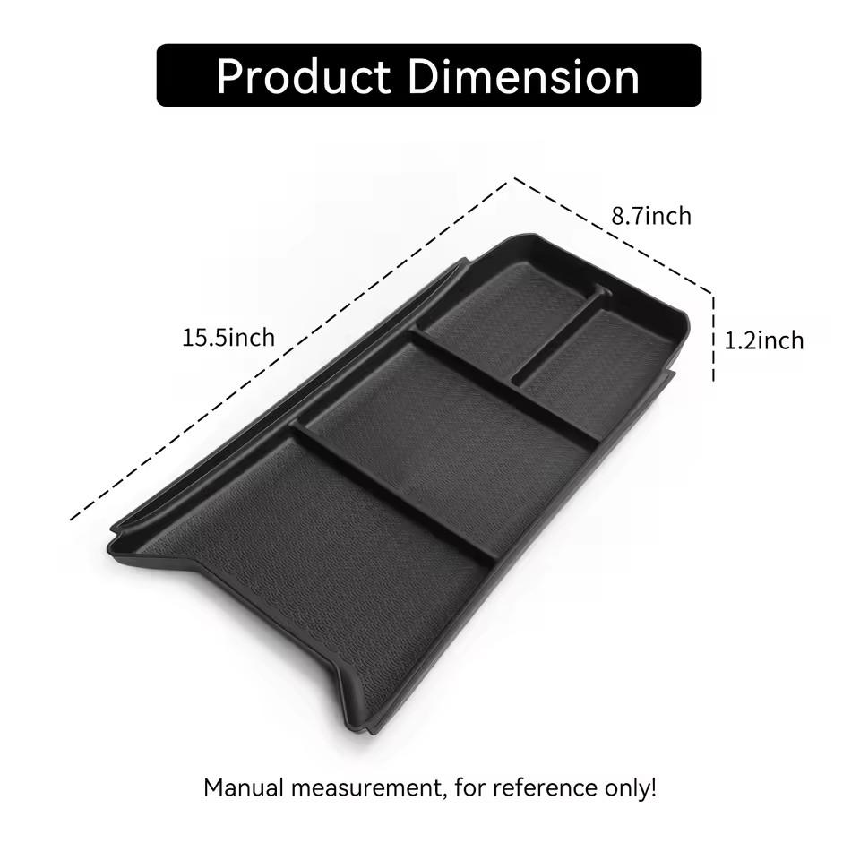 For Chery OMODA 5 C5 E5 EV Model 2025 2025 Center Console Lower Storage Box Tray TPE OrganizersCar Interior Accessories